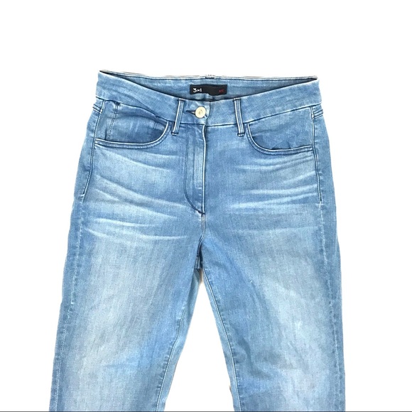 NWOT 3x1 NYC high rise skinny jeans light wash - Picture 5 of 5